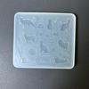 Pet Themed Rectangular Silicone Mould With Lovely Cats Pattern For Homemade Treats And Craft