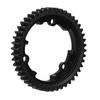 Spur Gear 46T Steel Black Anti Rust Corrosion Resistance Hardened RC Car Spur Gear RC Car Accessories
