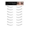 8/10Pairs Multi-Style Lower Eyelash Tattoo Stickers 3D Simulation False Eyelashes Stickers Quick Waterproof
