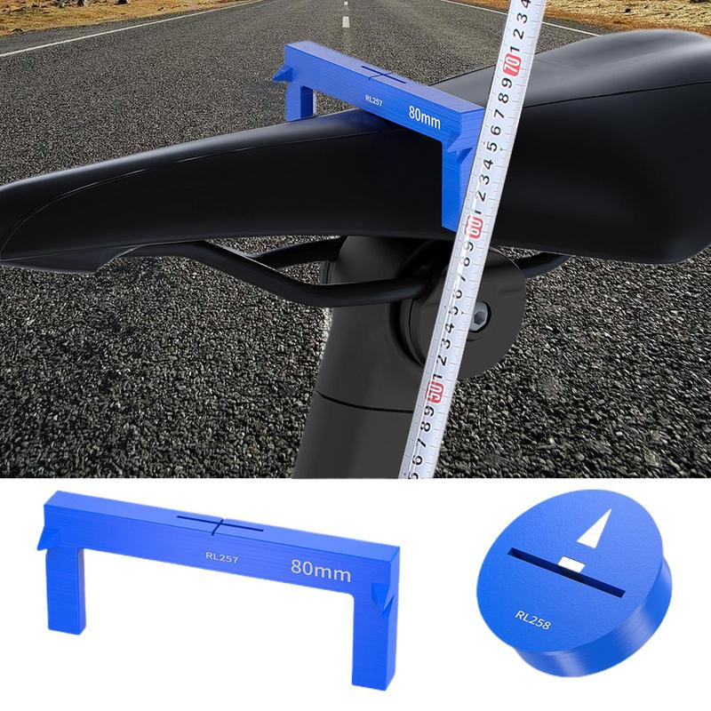 Cycle Seat Height Measure Tool Magnetic Height Adjustment Tool for Cycle Seat Cushion Easy To Use Riding Supplies for Home Trave