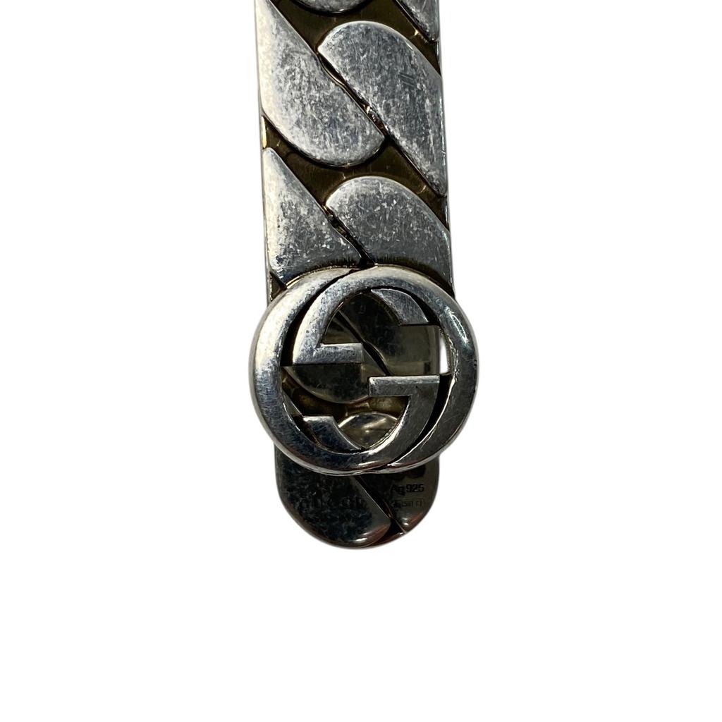 Used GUCCIMoney clip Silver Silver925 mens