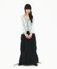 Mileko Corset Long Cargo Low Sk Black