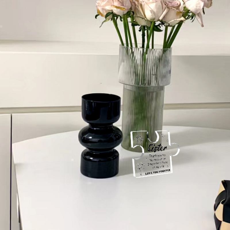 Eye catching Party Centerpiece Beautiful Acrylic Puzzle Gift from Brothers and Sisters