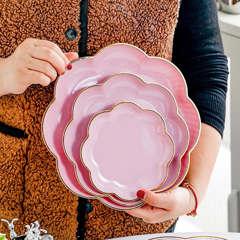 2024 Premium Food-Grade Bone Dish - Elegant Snack & Fruit Plate for Dining