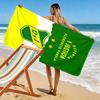 Defensa y Justicia Print Beach Towel, Large Soft Quick Dry Towel for Beach Camping Swimming