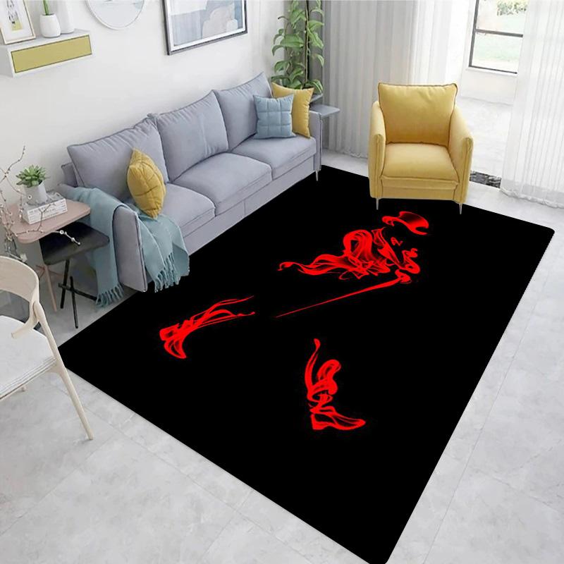 Whiskey J-Johnnie Walker Logo Carpet Floor Mat - Sofa Wine Cabinet Bathroom Decoration Area Rug Gift