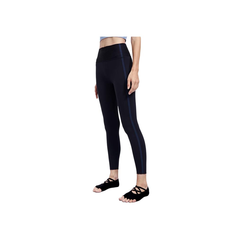 FILA Solid Color Slim Fit Sports Fitness Long Pants Women bottoms Dark-Blue A11W311606F-NV