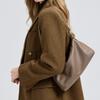 2026 New Full Grain Leather Women's Underarm Bag - Minimalist Square Shoulder Bag for Urban Commuting, Versatile Crossbody Purse