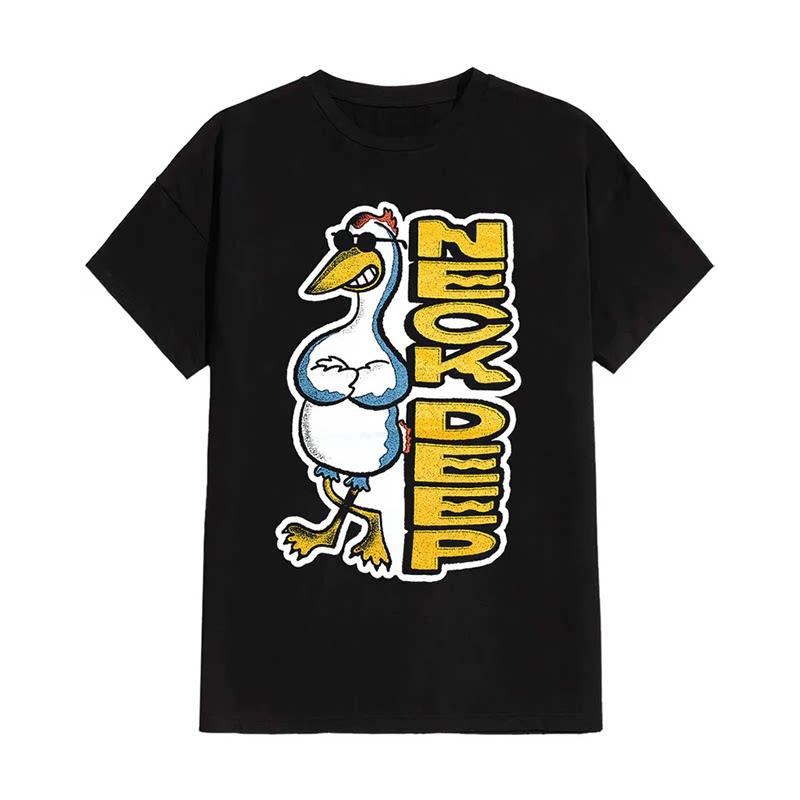 British Pop Punk Band Neck Deep Is Deeply Involved In A Casual Tshirt Luxury Brand for Both Men and Women Rock