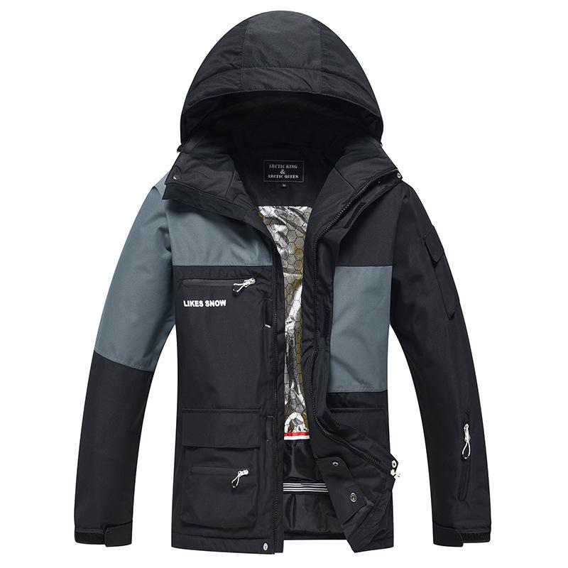 Unisex Winter Ski Suit: Jacket & Pants Set for Outdoor Skiing & Snowboarding