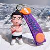 Kawaii Japan Anime Slam Dunk Sakuragi Hanamichi Keychains PVC Cartoon Figure Model Pendant Keyrings Figure Key Toys Gifts
