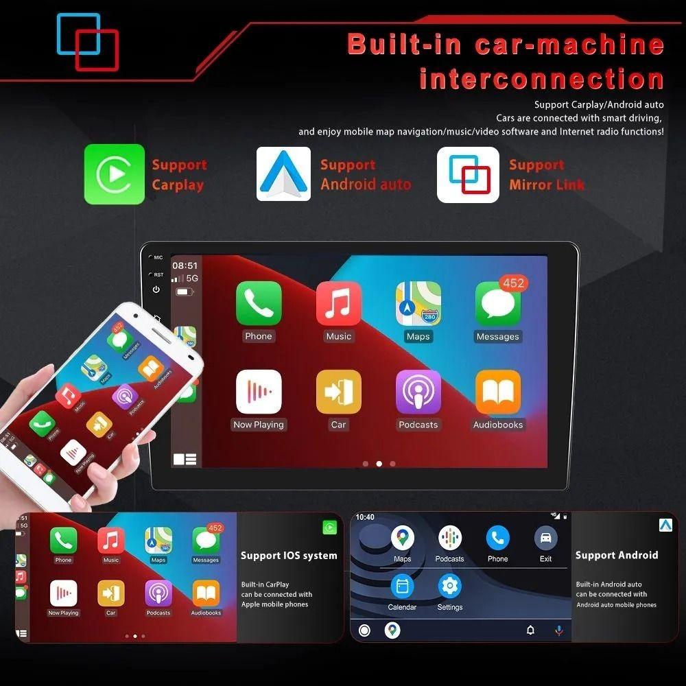 9-calowe Radio samochodowe 2 + 32 GB dla KIA Sportage 3 2010-2016 WIFI 2 DIN-Android Auto-Carplay-Gps