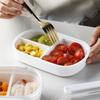 Heat-resistant Lunch Box Refrigeratable Leakproof Fruit Storage Box Divided Compartment Portable Food Storage Box Picnic