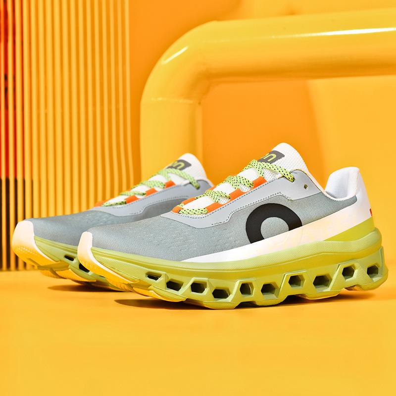 Summer Versatile Trend Sports Shoes Men's and Women's Long-distance Non-slip Shock Absorption Running, Shoes Monster Shoes