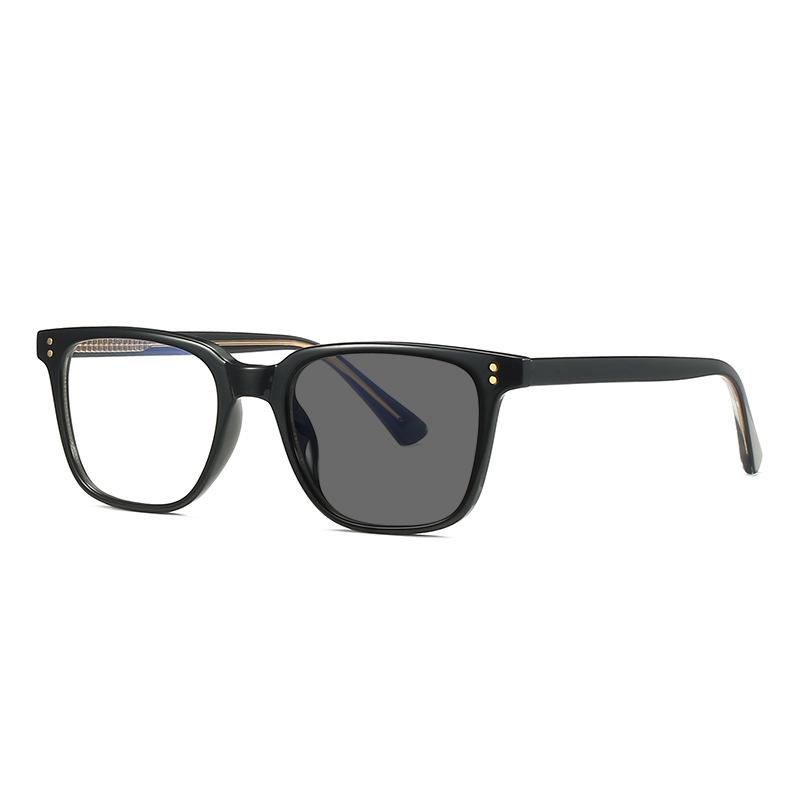 2023 New Retro Photochromic Anti Blue Light Reading Glasses For Men And Woman Square Presbyopic Glasses With Diopter +100 +225