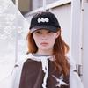 ROSETTE CAP IN BLACK