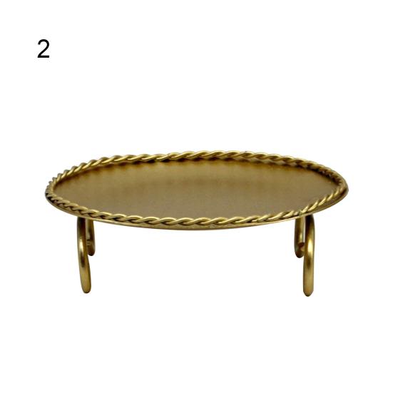 Goldener Kerzenständer, Hochzeits-Requisiten, Party-Requisiten, kreativ