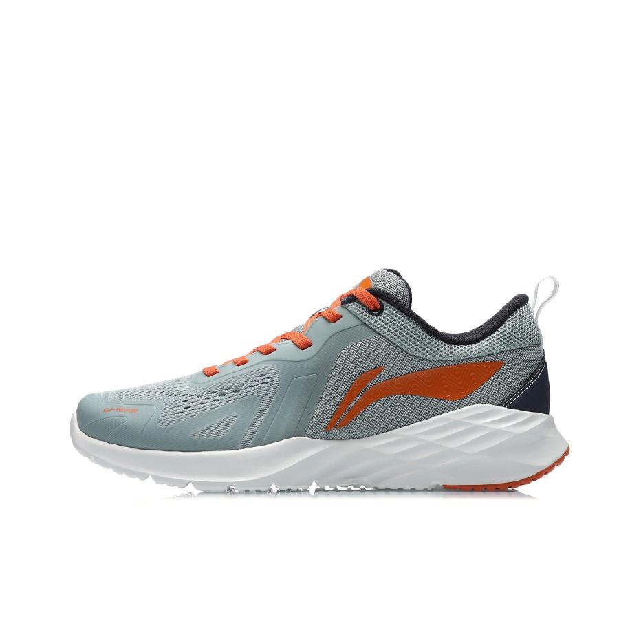 Li-Ning Durable Low-Top Running Shoes Unisex Sneakers Green Orange ARHR061-5 41