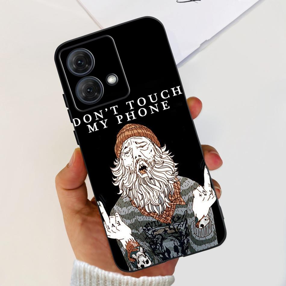 For Motorola Moto G84 Case MotoG84 G 84 5G 2023 Cute Painted Soft Silicone TPU Phone Back Cover Bumper