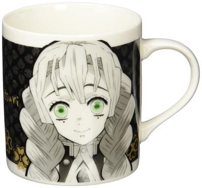 Kimsei Pottery Demon Kimetsu No Yaiba Mitsuri Kanroji 073120 Slayer Mug, Monochrome,