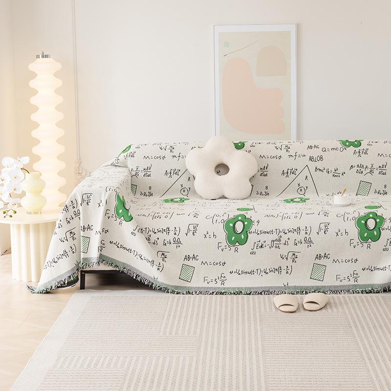 Four Seasons Universal Sofa Towel Chenille Simple Fashion Non-slip Sofa Cover Cloth Cushion Dust Cover