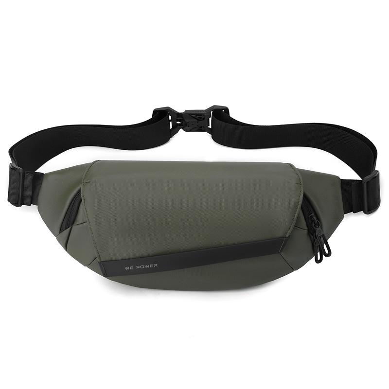 

Travel Men s Chest Bag Waterproof Waist Bag Multi-functional Outdoor Sports Shoulder Bags Crossbody Sling Bag Handbag армія зелений колір