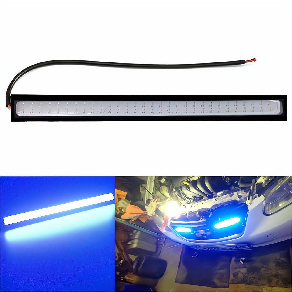 

1x DC 12 В Белый Синий 17 см 14 см COB Led Авто DRL Дневные ходовые огни Водонепроницаемые противотуманные фары синий