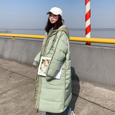 Winter Thick Loose Down Coat Fashion Long Padded Jacket Warm Outerwear