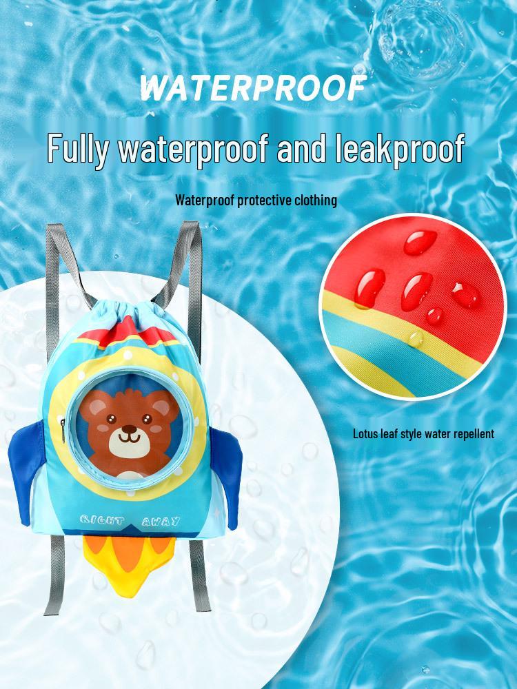 Waterproof Wet/Dry Swimming Bag: Kids' & Adults' Beach & Sports Backpack