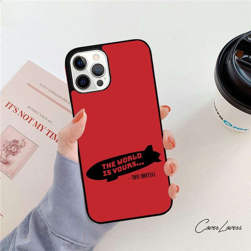 

Scarface Al Pacino Movie Phone Case For iPhone 17 Air 14 15 16 13 12 Cover For Apple iPhone 17 Air Pro Max Plus Coque iPhone 16plus