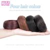 Synthetic Curly Straight Hair Messy Buns Female Hair Rings Fluffy Hair Pans Invisible Natural Seamless Donut Chignon Accessories