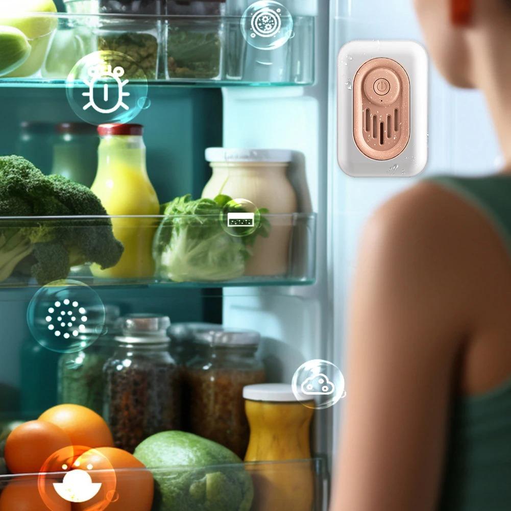 Refrigerator Odor Eliminator Refrigerator Purifier Air Fresher For Fridge Refrigerator Deodorizer Refrigerator Odor Remover