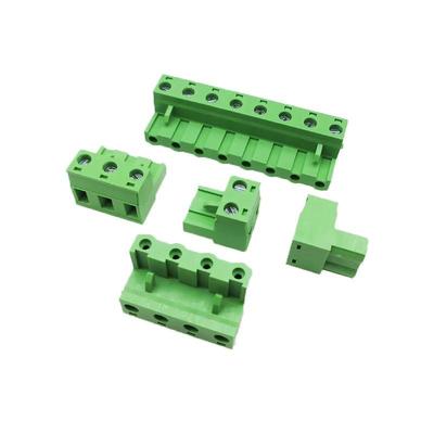 PCB Plug-in Terminal Blocks MX2EDGK-7.62MM Right Angle Connector Terminal Post