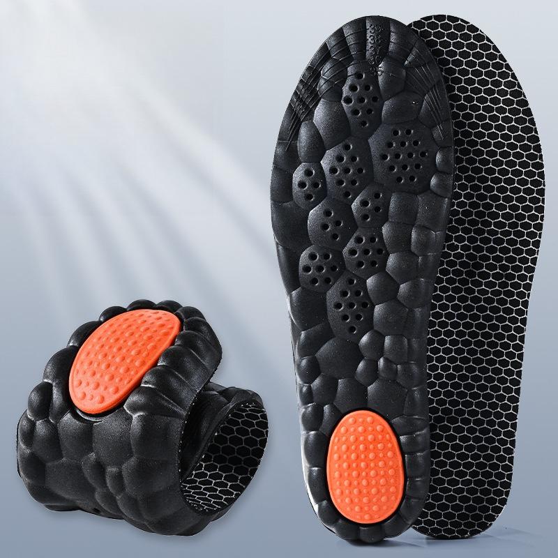 

3pair Insole Bacteriostatic Deodorant Basketball Badminton Leisure Sports High Elastic Shock Absorption Breathable Sweat 35-36