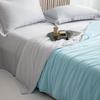 Ice Silk Cooling Summer Quilt - Solid Color Air Conditioning Blanket