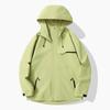 Unisex Lightweight Outdoor Windproof Waterproof Jacket Gore-Tex Fabric Breathable Hiking Raincoat With Hood