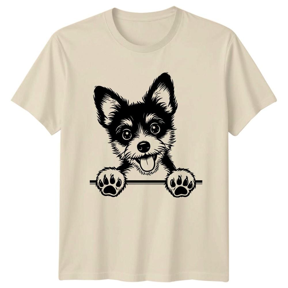 Peeking Dog Paws Dogs Animals Unisexs TShirt Unisexs Tee Graphic Unisex Top