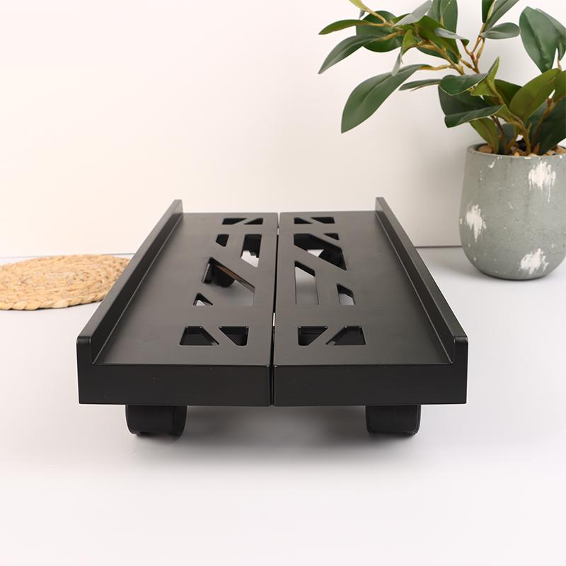 Under Desk Holder Adjustable Mobile Cpu Stand Ventilated Computer Tower Stand Pc Tower Stand