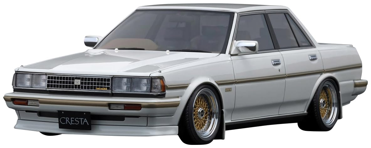 

ignition model scale Toyota CRESTA Super Lucent TWINCAM24 EXCEED Pearl Finished IG3830 TK.Company 1/18 (GX71) White, Model,