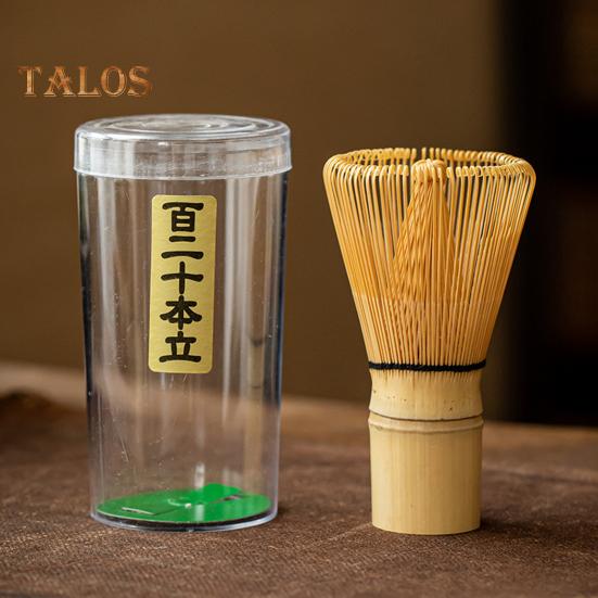 Matcha-Schneebesen aus Bambus, handgefertigt, japanische Chasen-Rührbürste für Matcha-Tee, multifunktionales Küchenutensil für cremigen Schaum
