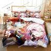 Anime Honkai Star Rail Bedding Set Duvet Cover Bed Set Quilt Cover Pillowcase Comforter King Queen Size Boys Adult Bedding Set