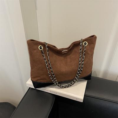 Hochwertige Retro-Ketten-Tragetasche Saison neue Mode Schultertasche Damen Hand-Henkel Achseltasche