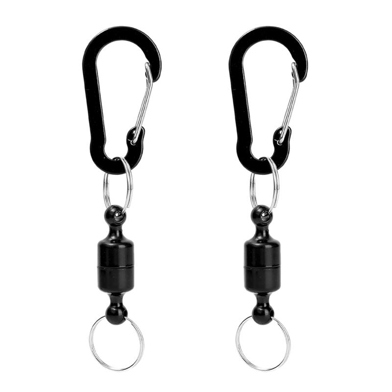 Fishing Hanging Buckle Magnetic Buckle Fast Hanging Buckle Wireless Lost Rope Metal Strong Magnetic Force Mountaineering Buckles