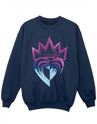 Girls Descendants Pink Crown Sweatshirt