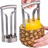 Pineapple Meat Extractor Pineapple Slicer Stainless Steel Pineapple Meat Extractor Core Peeler Multifunction Fruit Slicer Peeler Tool for Kitchen