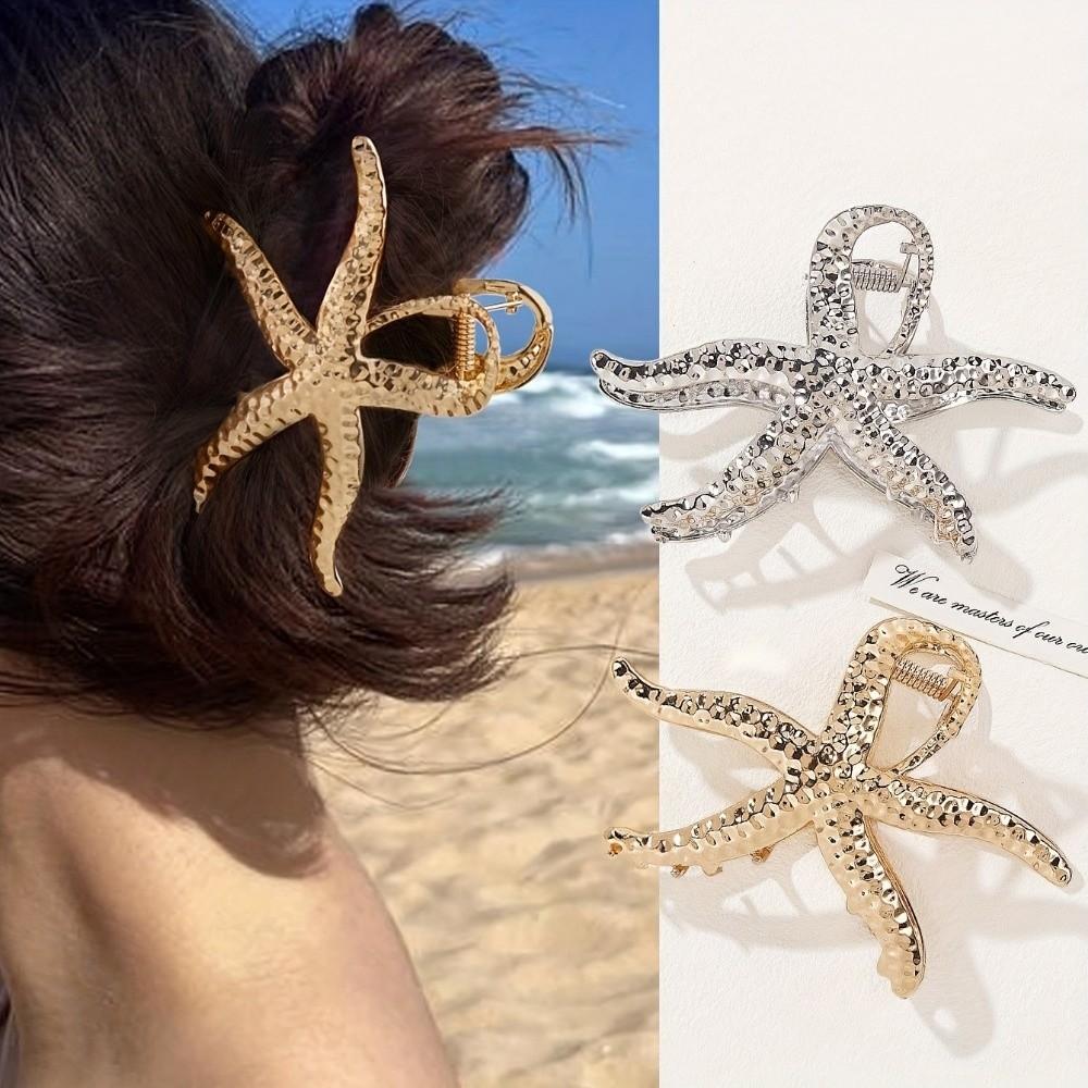 Ocean Style Hair Clip Metal Hairpin New Hair Barrettes Beach