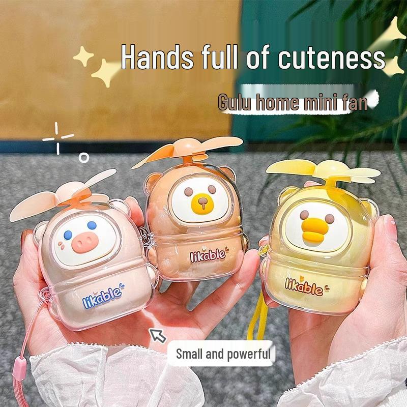 Portable USB Rechargeable Silent Desktop & Handheld Fan