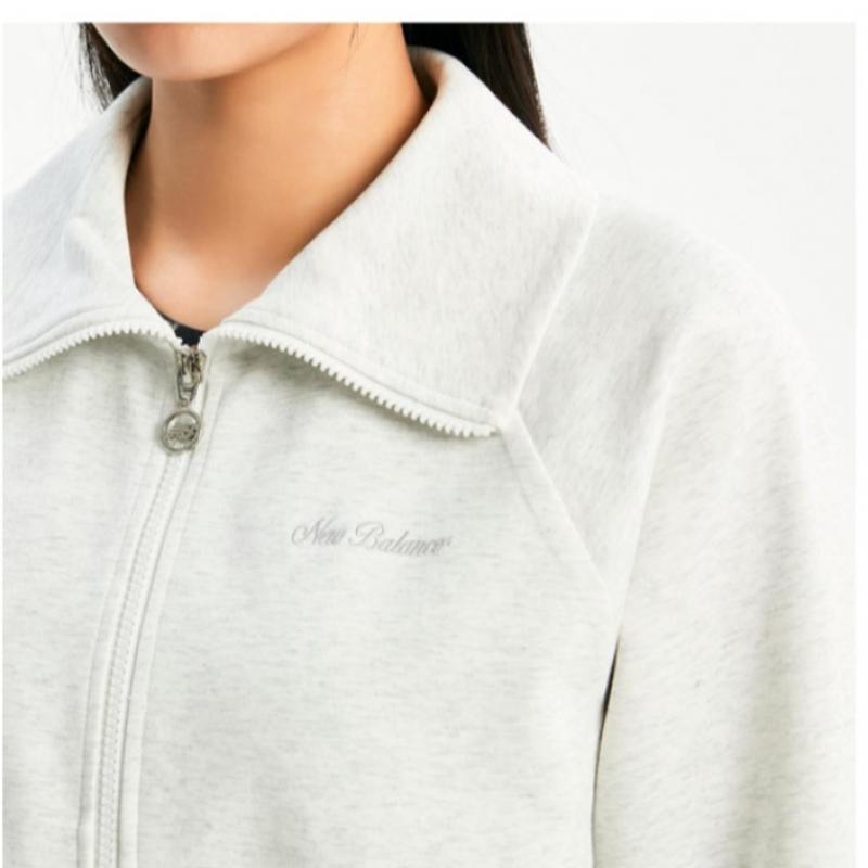 New Balance W Collar tWo Way Zip Up nbmde1W202 Ac