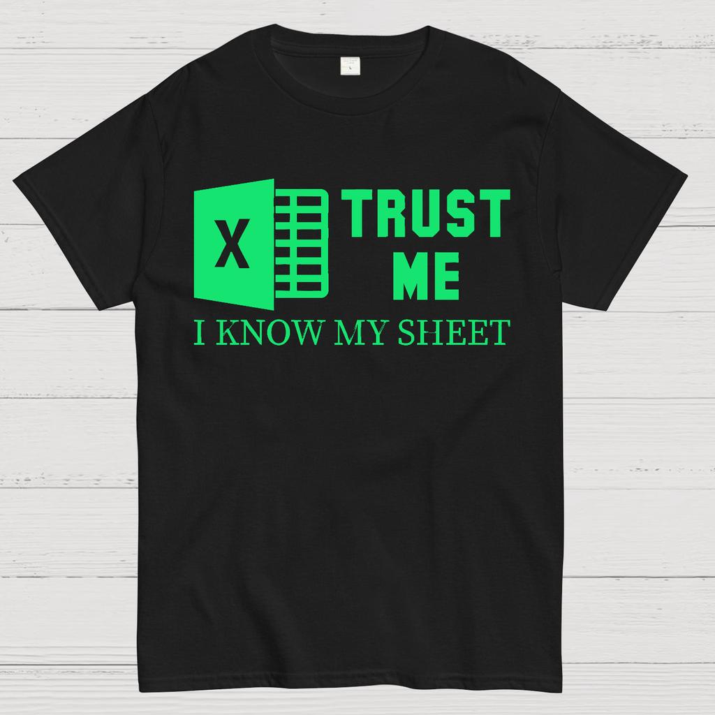 Trust Me I Know My Sheet Cotton Summer Casual Cool Loose T-Shirt