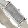 Gucci Watches 1500L grayDial Stainless Steel Quartz Analog Display Women Used